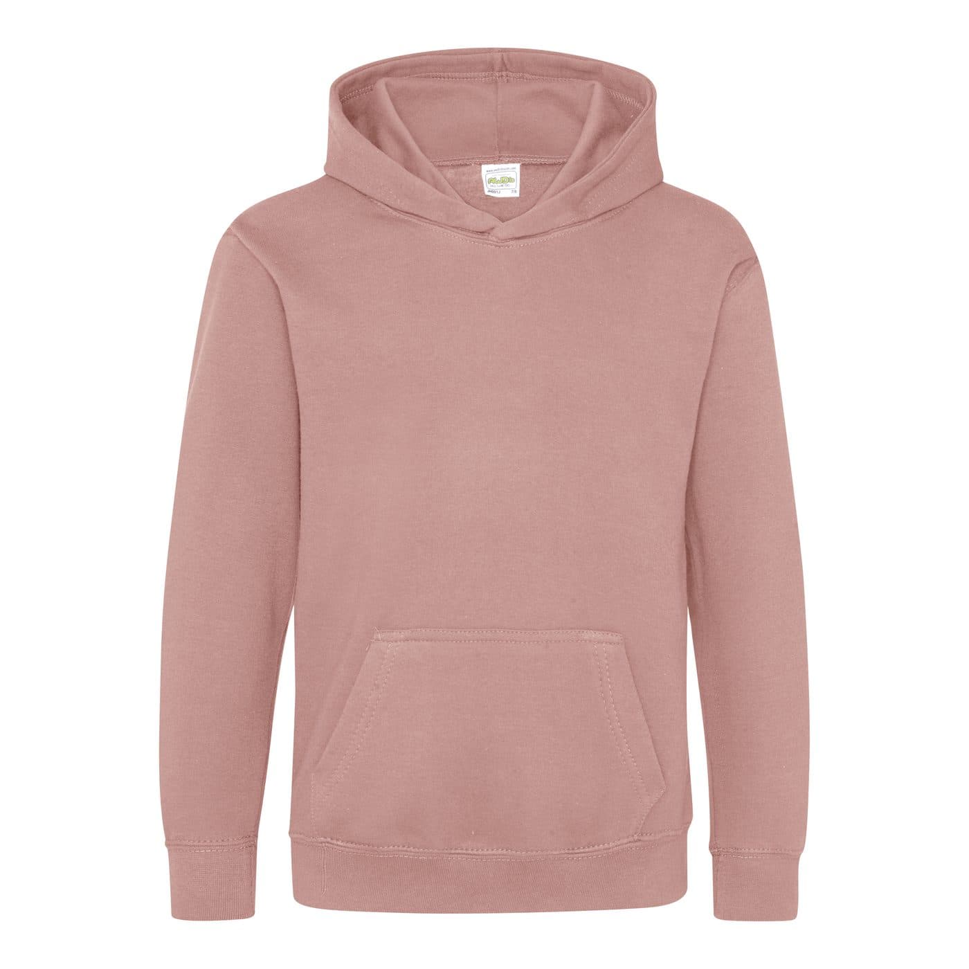 KIDS HOODIE coloris Rose poudré