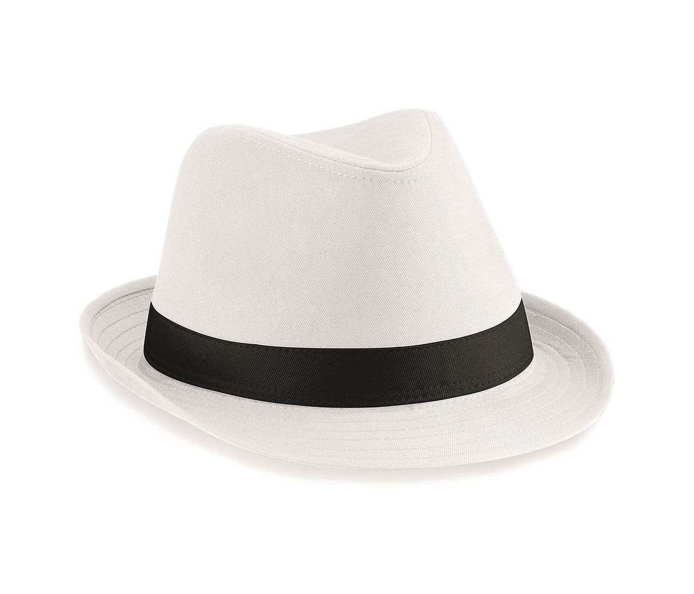 FEDORA coloris Blanc / Noir