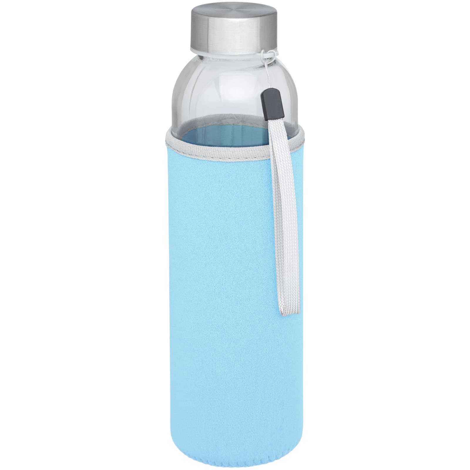Bouteille de sport Bodhi 500 ml en verre coloris Bleu clair