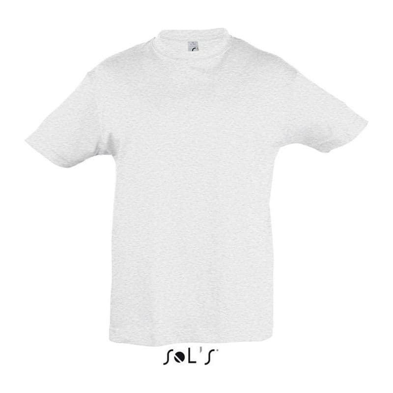 SOL'S REGENT KIDS - ROUND NECK T-SHIRT coloris Gris cendré