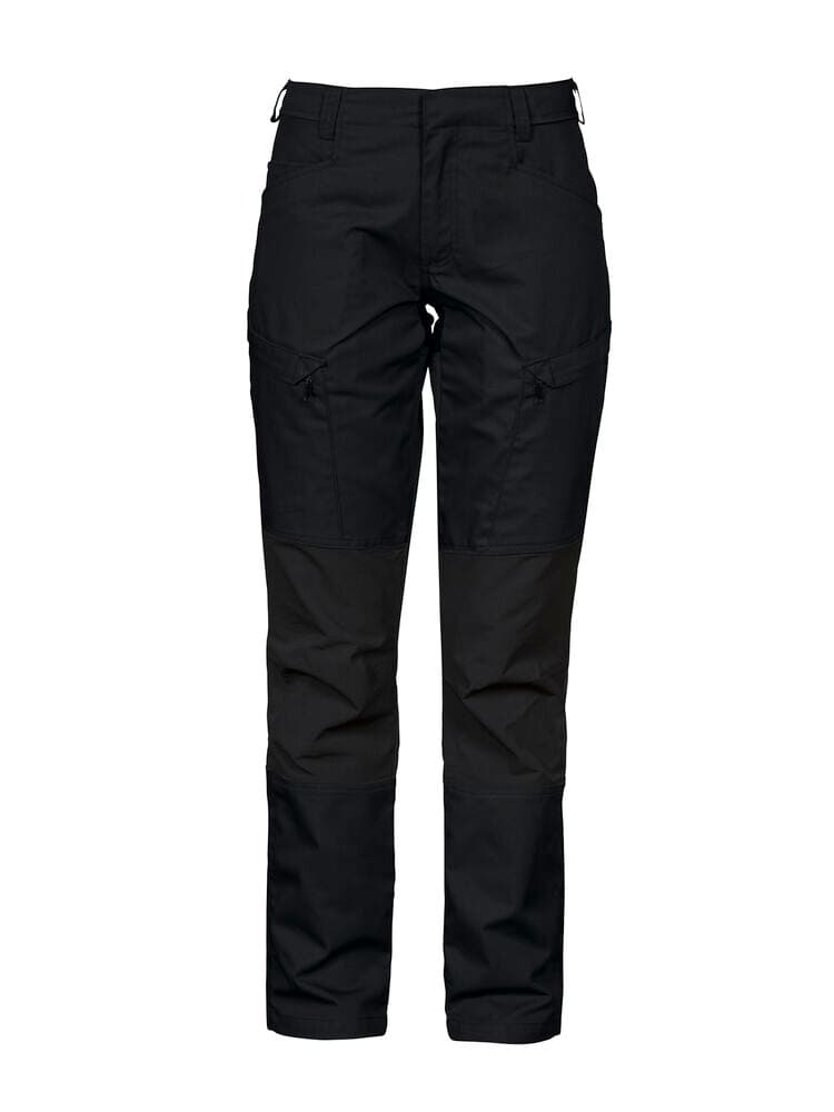 2521 PANTALON STRETCH FEMME SANS POCHES GENOUILLÈRES coloris Noir