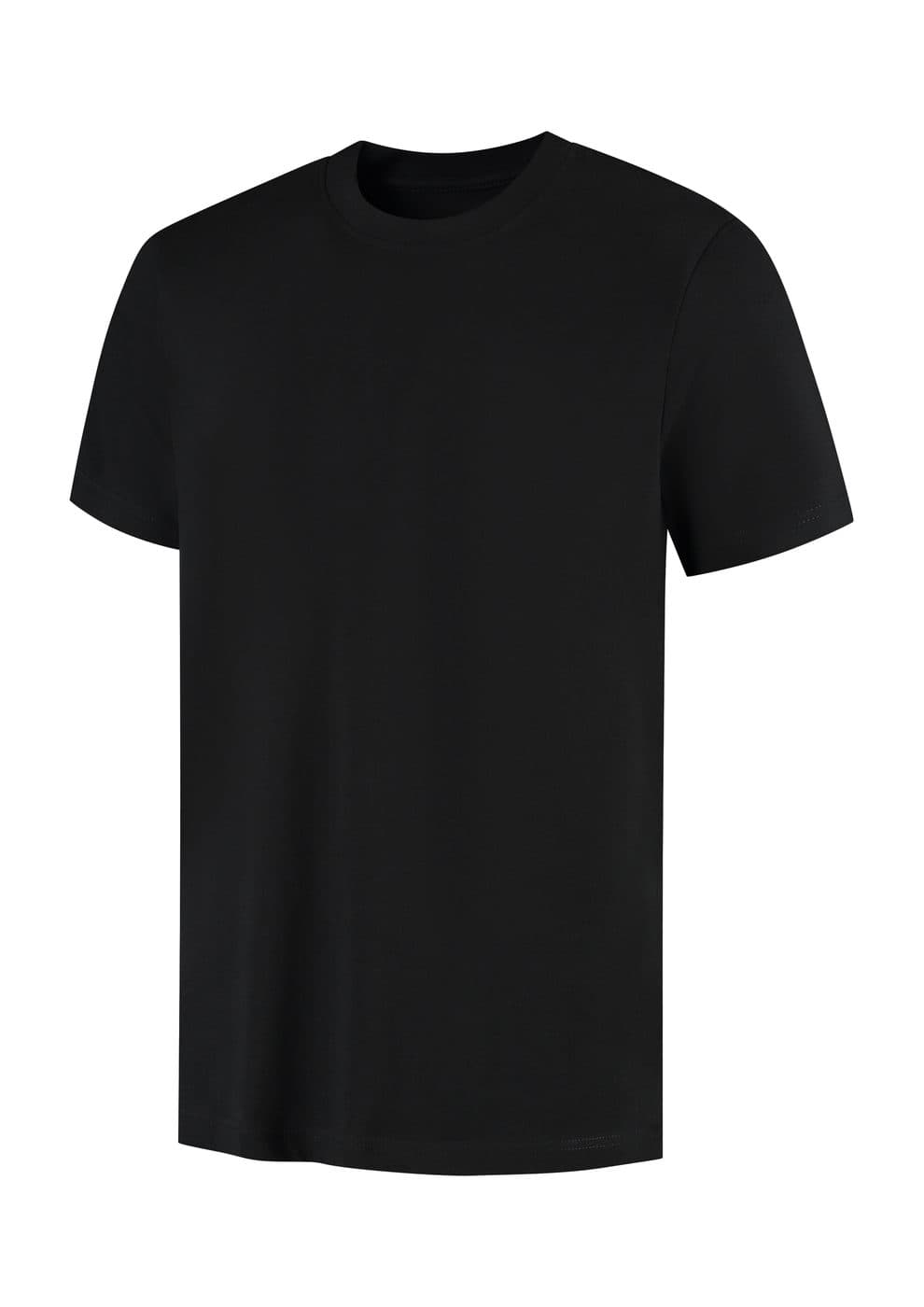 ORGANIC COTTON RELAXED FIT T-SHIRT coloris Noir profond