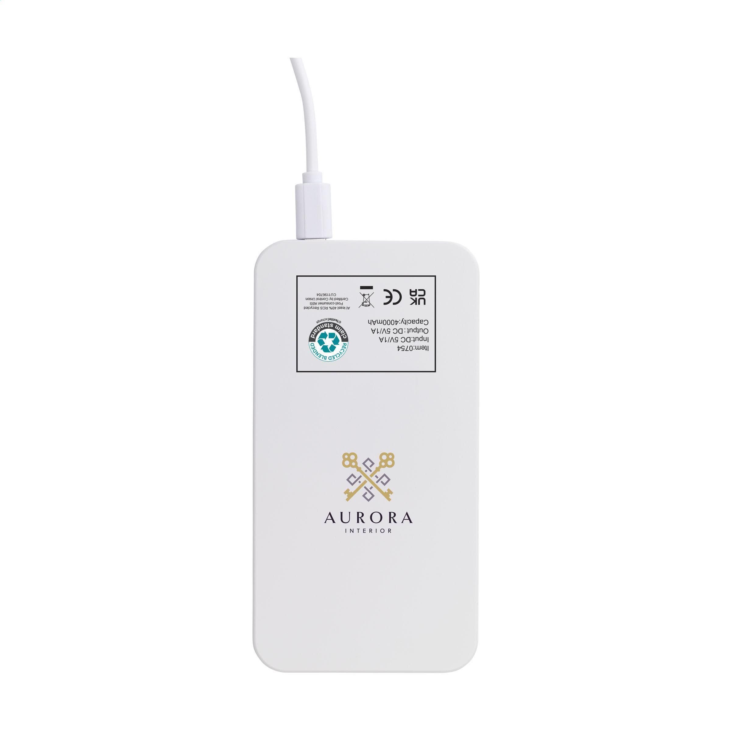 Batterie externe Solar RCS Powerbank 4000 en situation