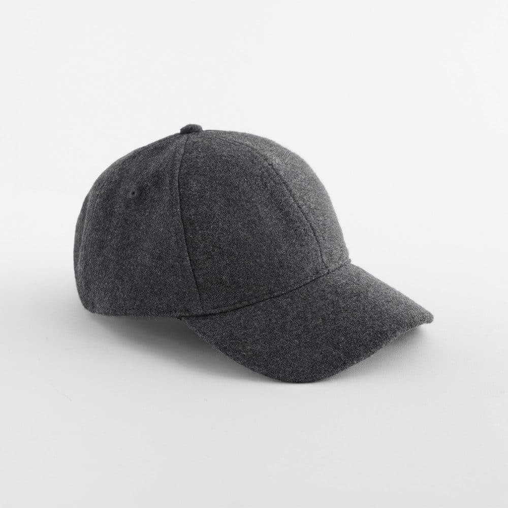 WOOL BLEND CAP coloris Gris charbon