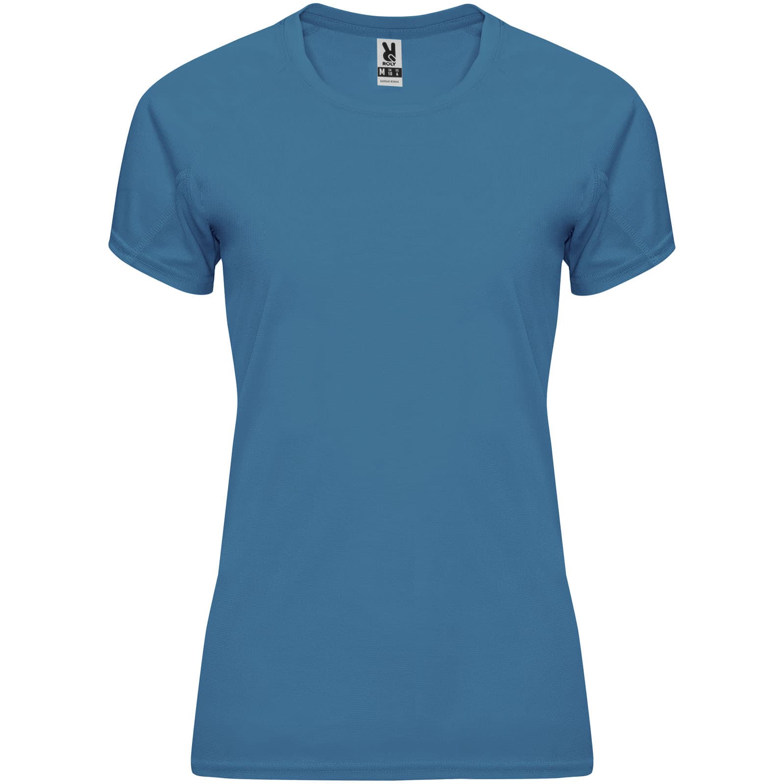 T-shirt de sport de 135 g/m² Bahrain à manches courtes pour femme coloris Bleu clair de lune