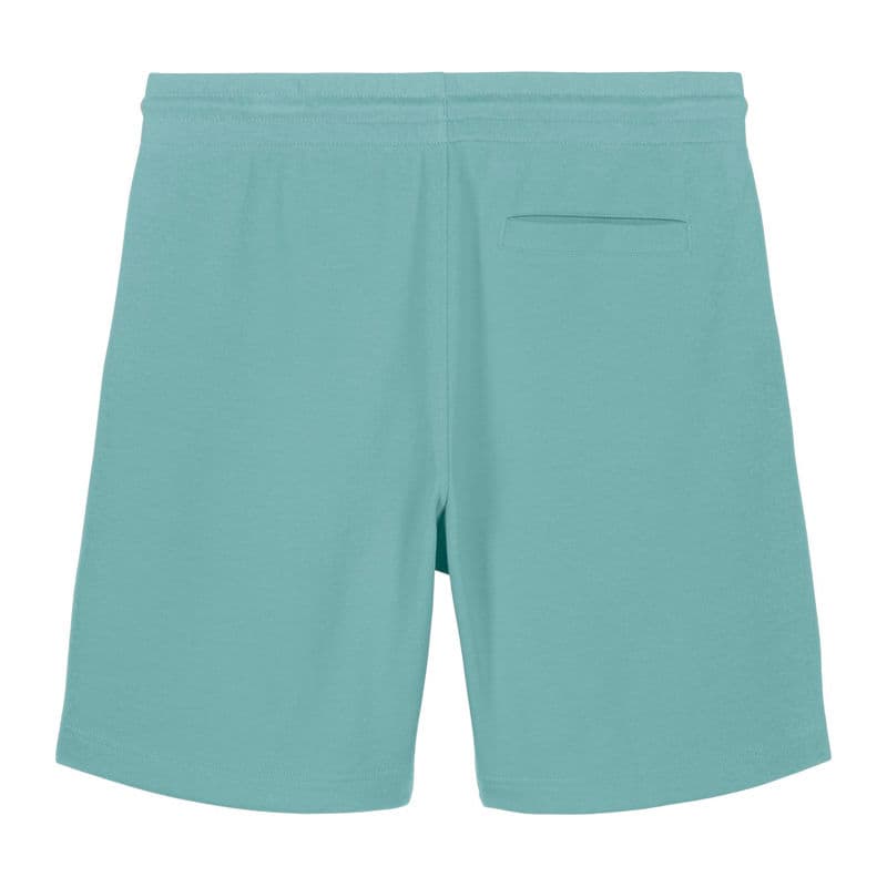 Trainer 2.0 unisex jogger shorts coloris Bleu canard Monstera