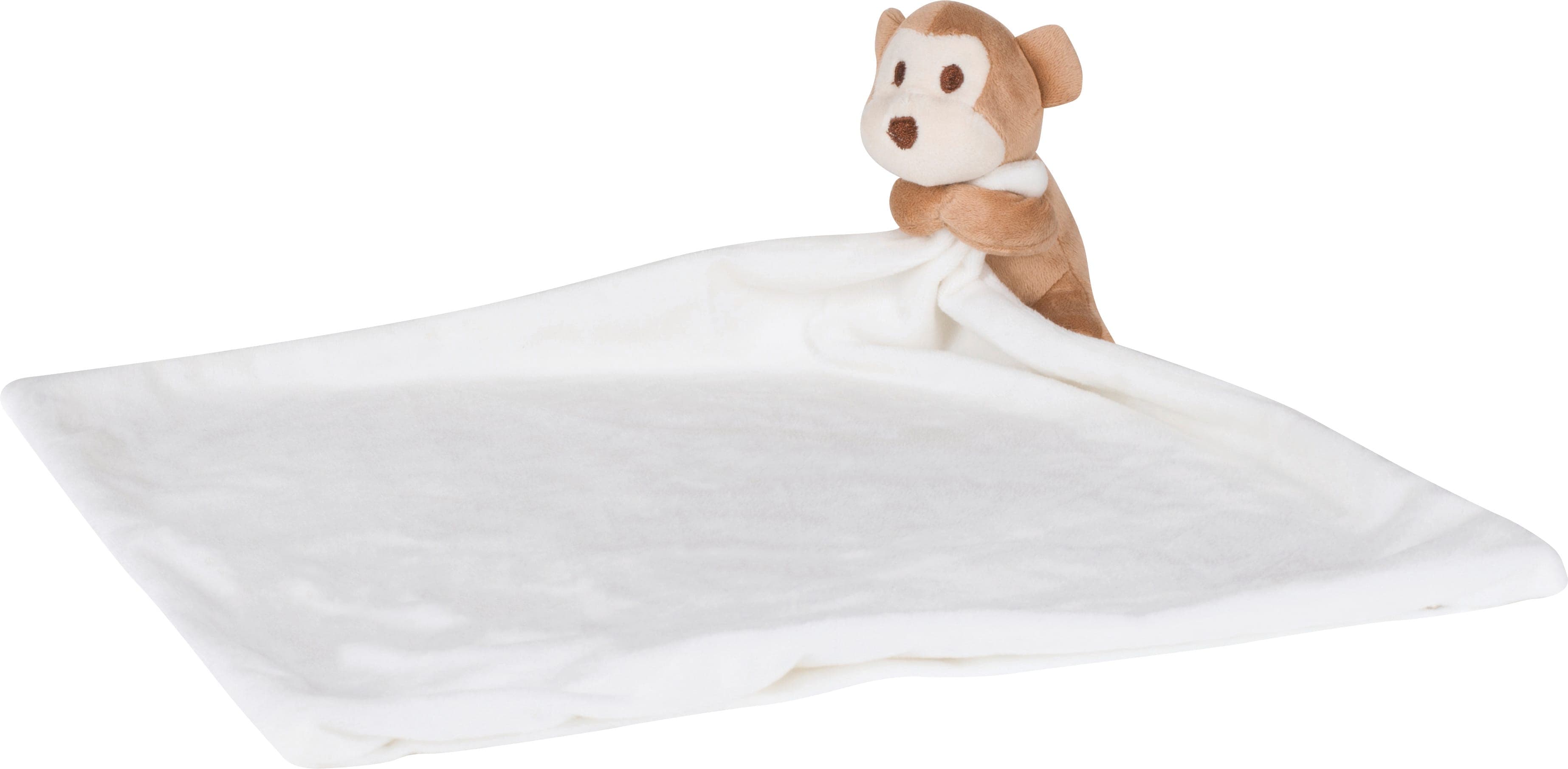 Doudou plat singe en situation