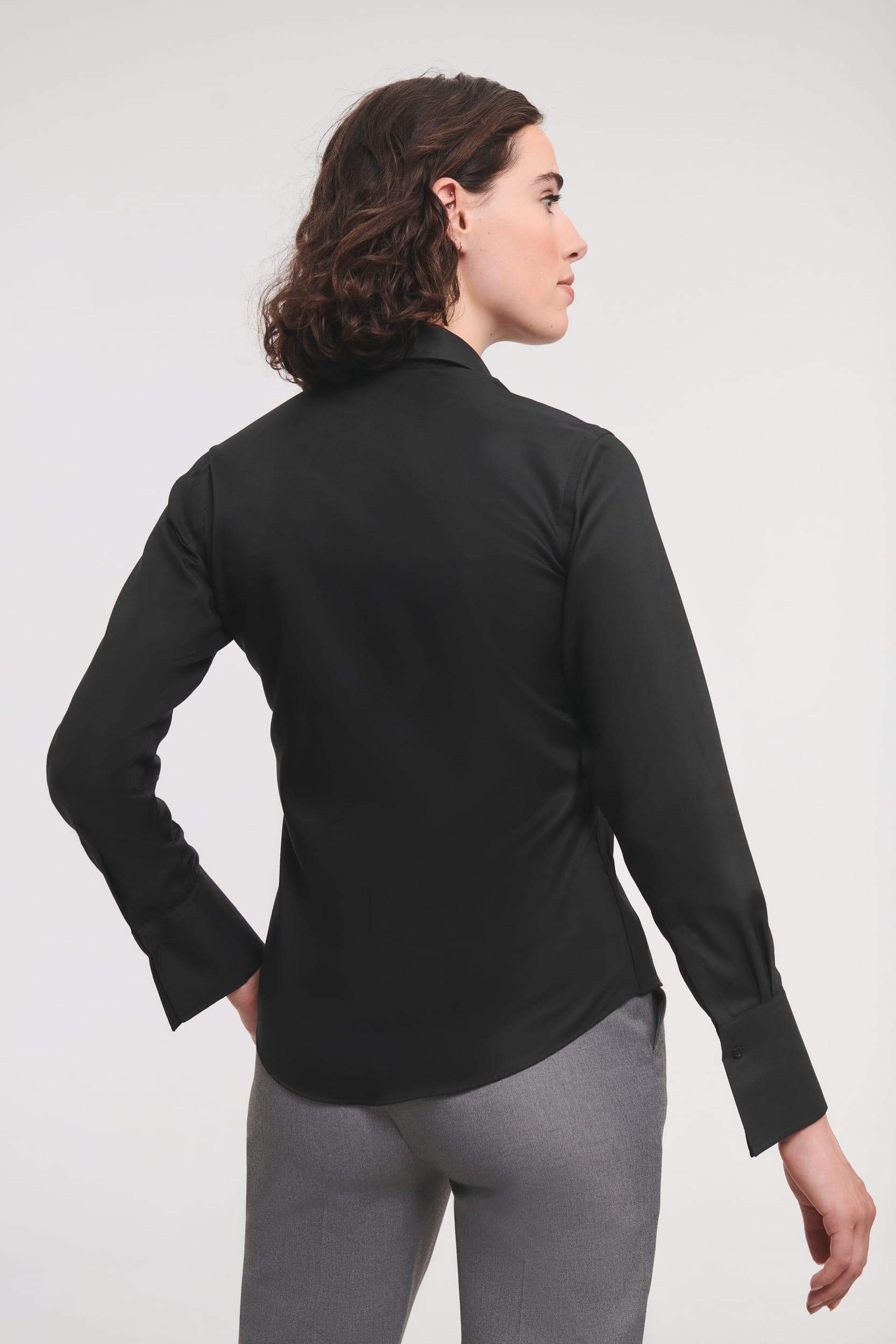 Chemise femme manches longues Non Iron en situation
