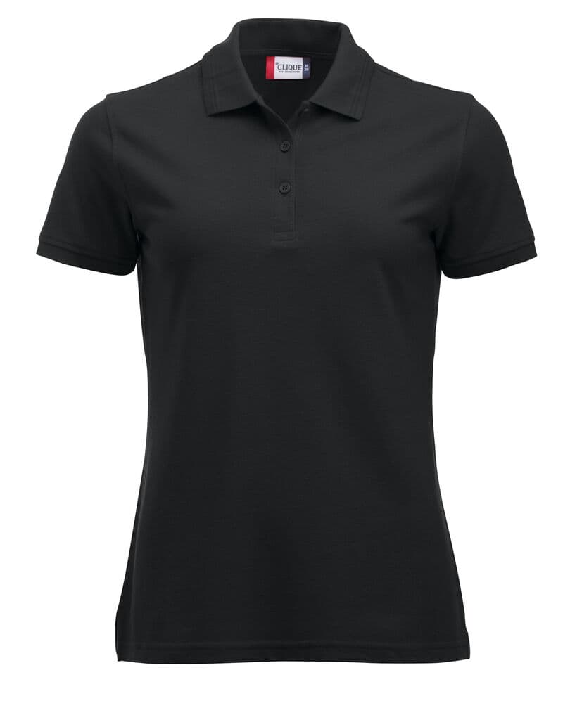 Clique Manhattan Women Polo coloris Noir