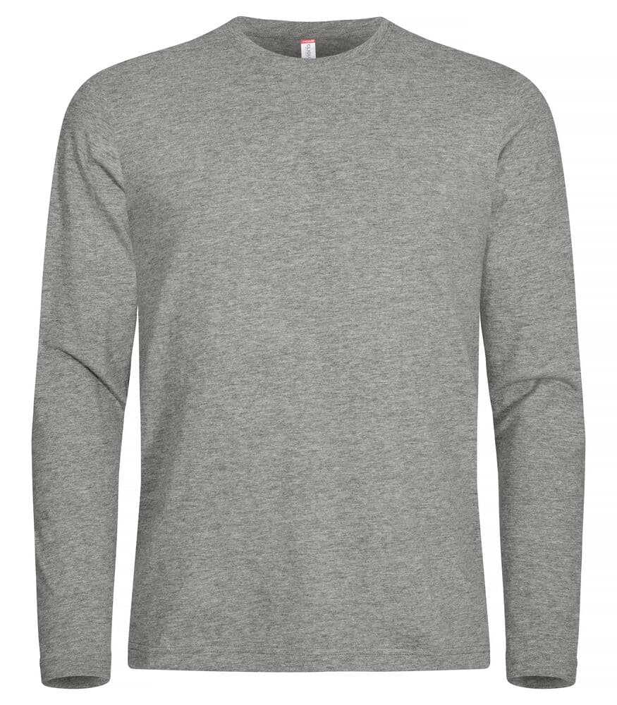 Clique Premium Fashion-T LS coloris Gris chiné