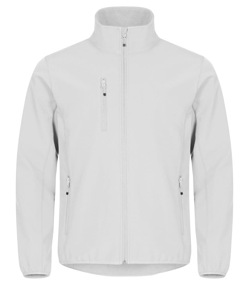 Clique Classic Softshell Jacket coloris Blanc