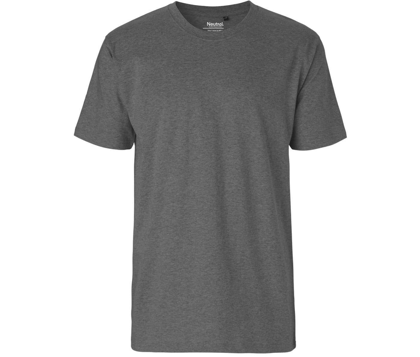 MENS CLASSIC T-SHIRT coloris Gris chiné foncé