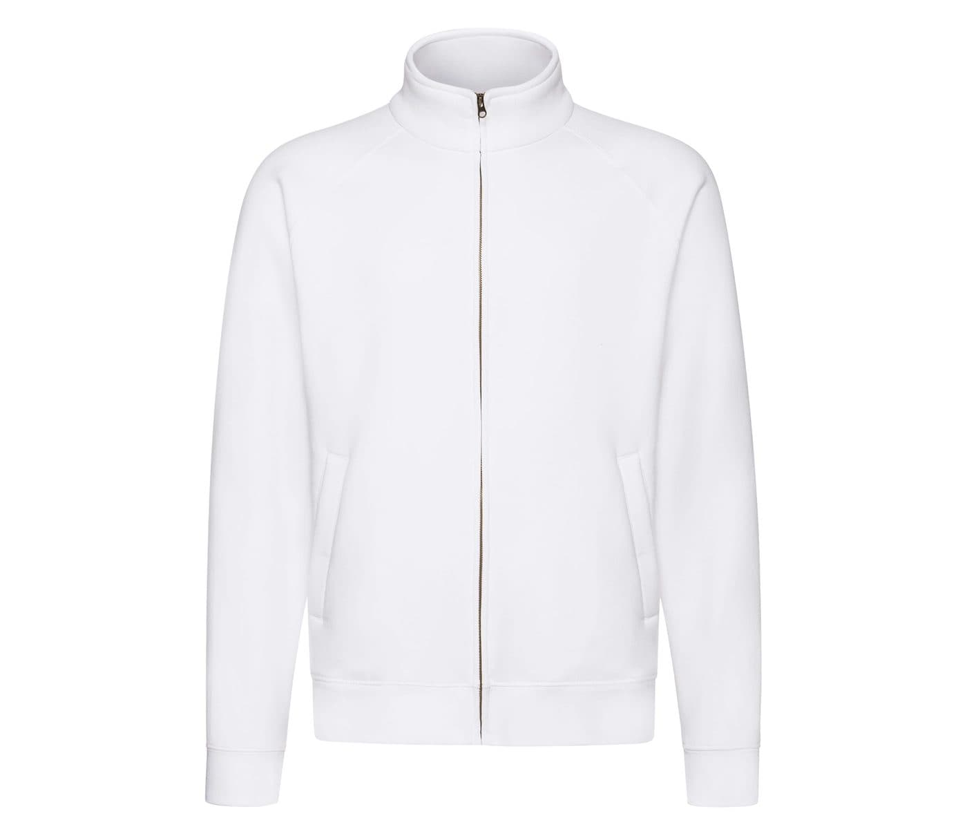 PREMIUM SWEAT JACKET coloris Blanc