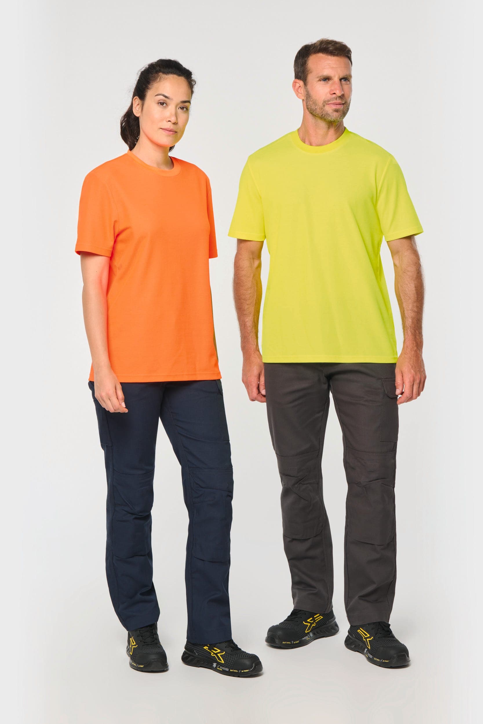 T-shirt unisexe écoresponsable coton/polyester