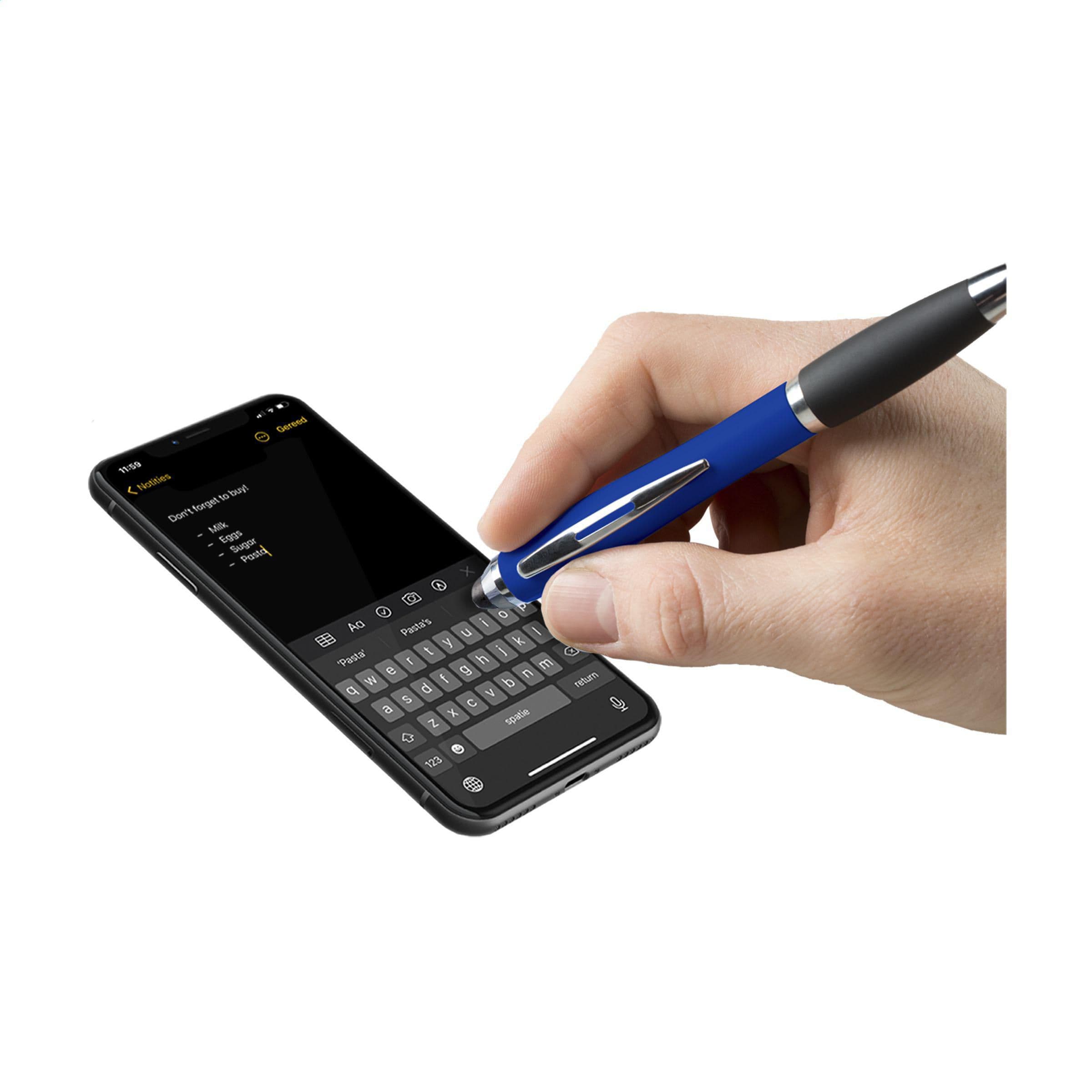 Stylo tactile Athos Colour Touch en situation