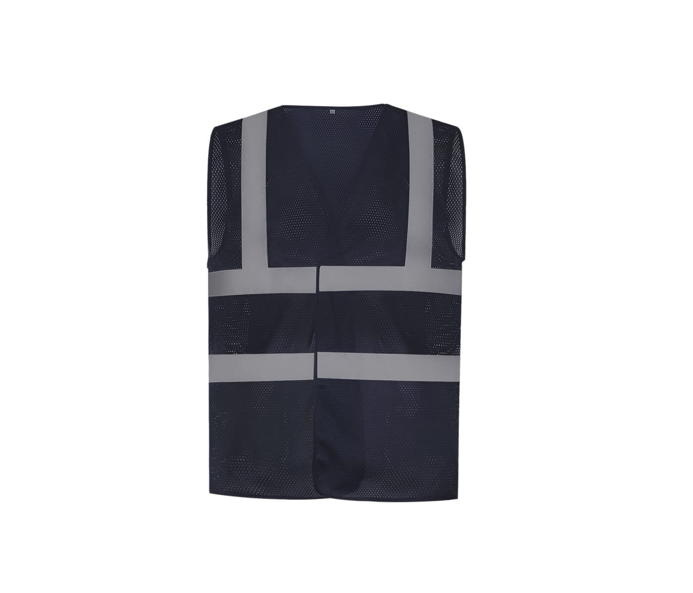 TOP COOL OPEN MESH 2 BAND AND BRACES WAISTCOAT coloris Marine
