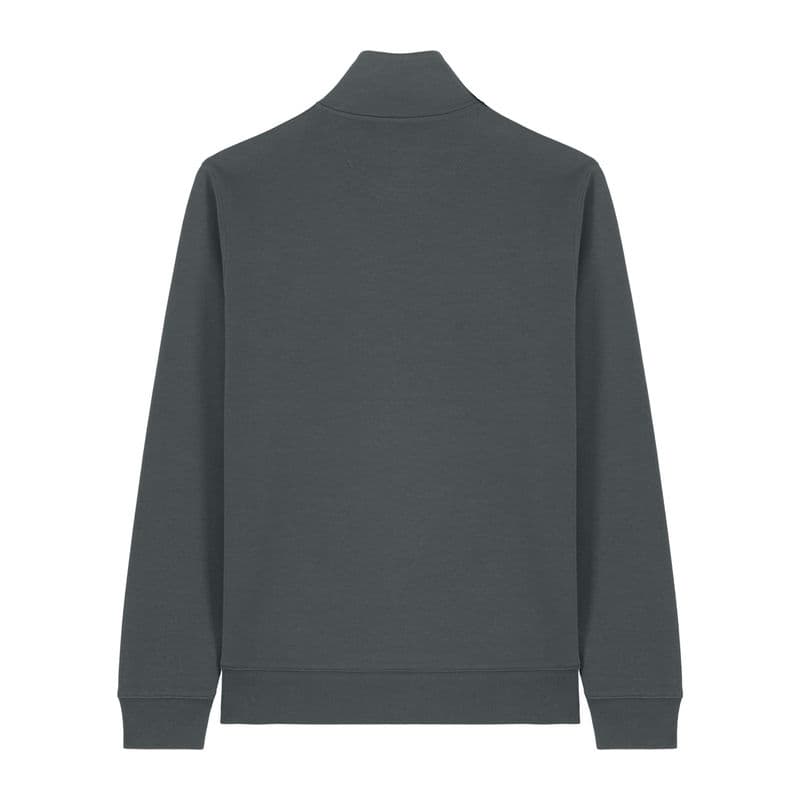 Trucker 2.0 unisex quarter zip sweatshirt coloris Anthracite