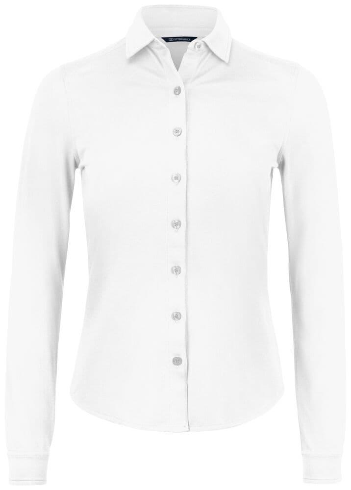 Chemise Cutter & Buck Advantage femme coloris Blanc