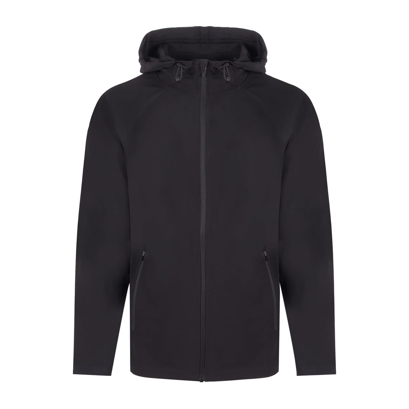 TECHNICAL ZIP THOUGH HOODIE coloris Noir