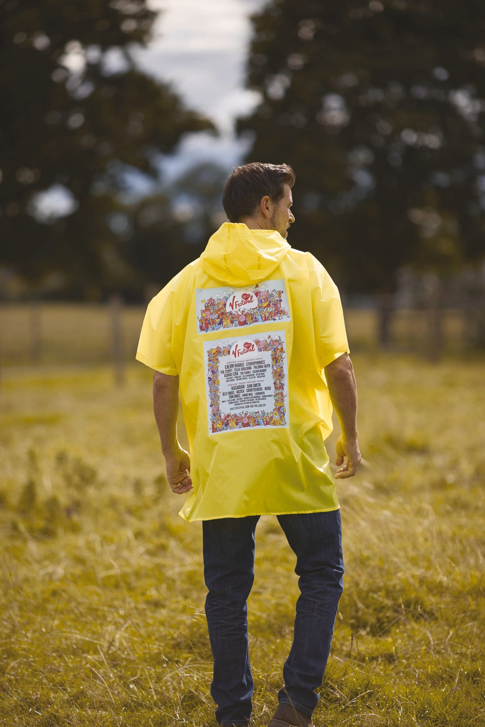 Poncho léger en situation