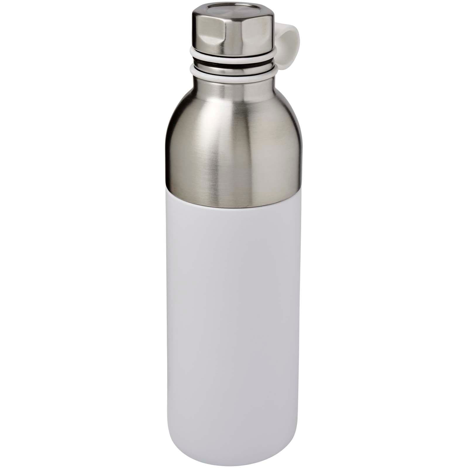 Bouteille de sport 590ml avec isolation par le vide et couche de cuivre Koln coloris Blanc