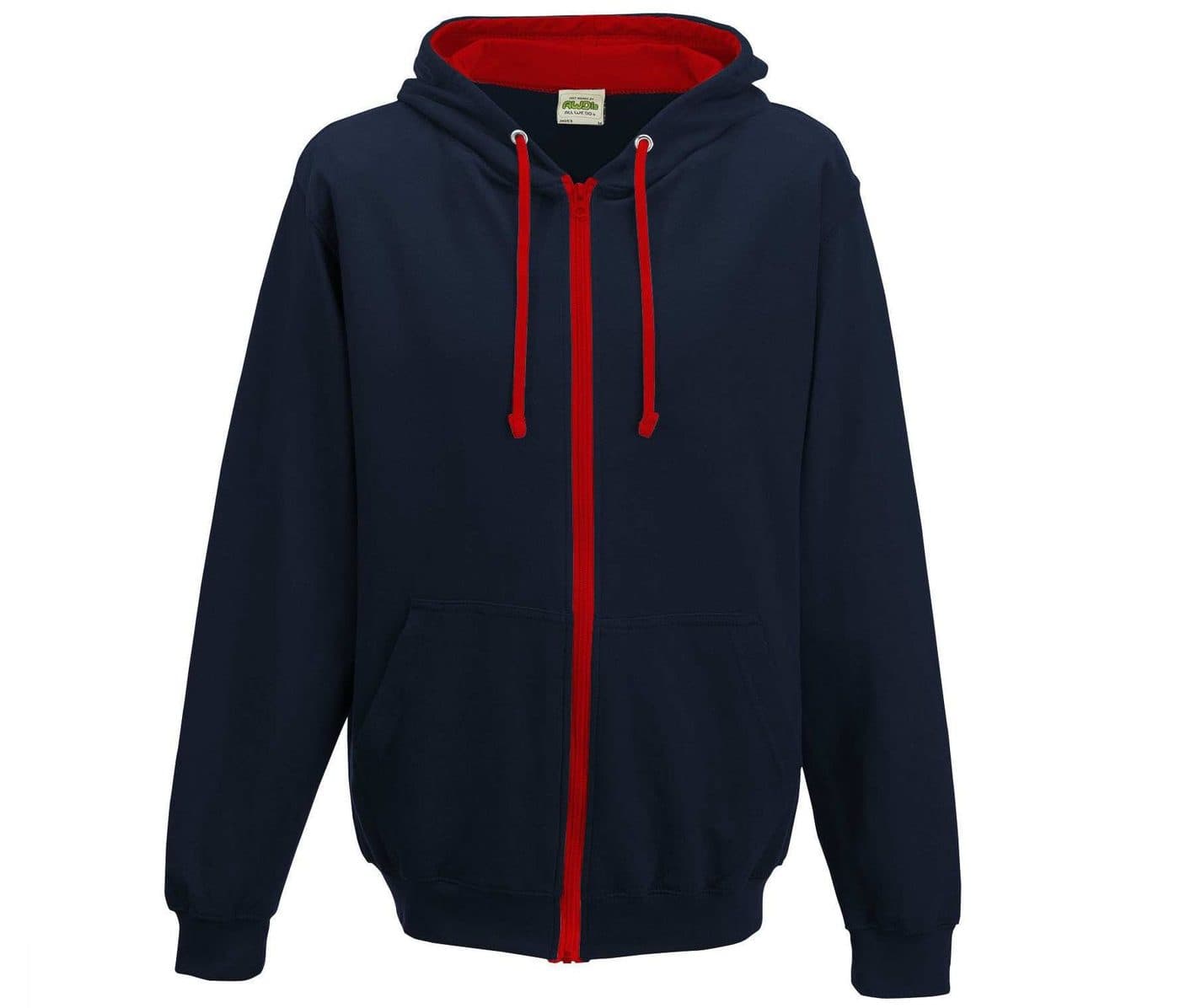 VARSITY ZOODIE coloris Bleu marine / Rouge feu