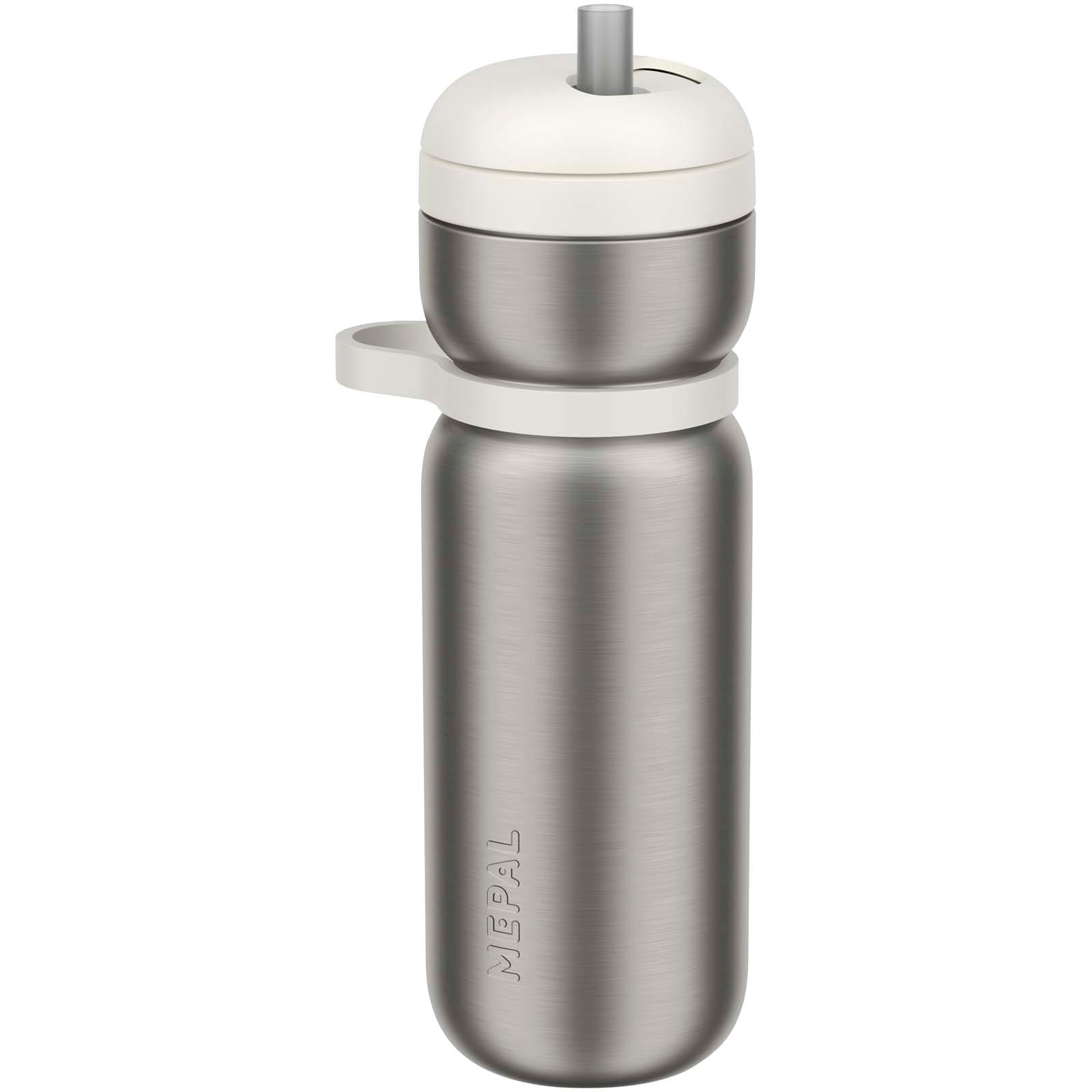 Bouteille de sport mepal Twist isotherme de 600 ml coloris Blanc