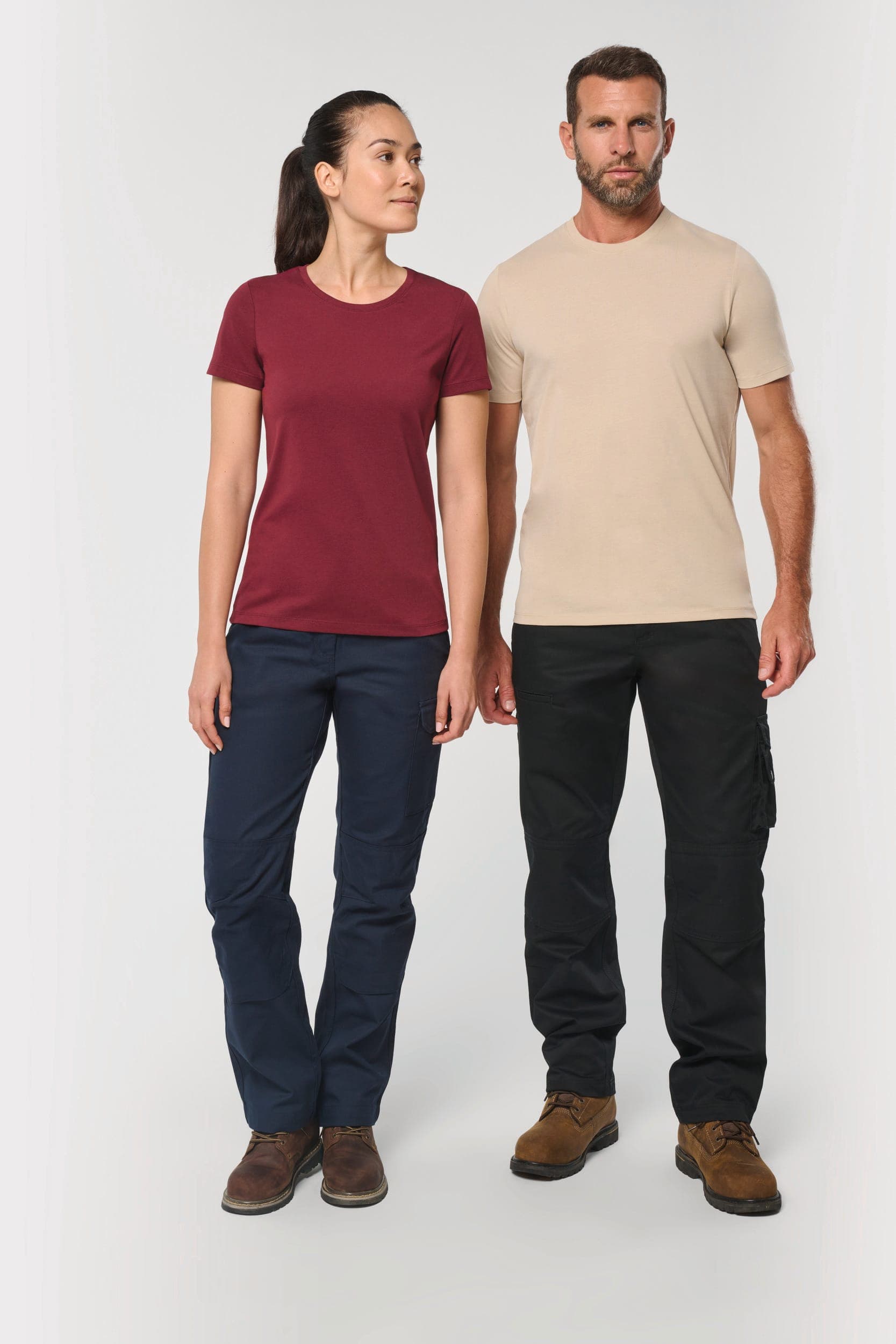 T-shirt à traitement antibactérien homme en situation