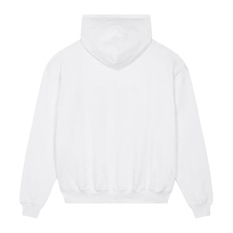 Cooper Dry unisex boxy hoodie  coloris Blanc