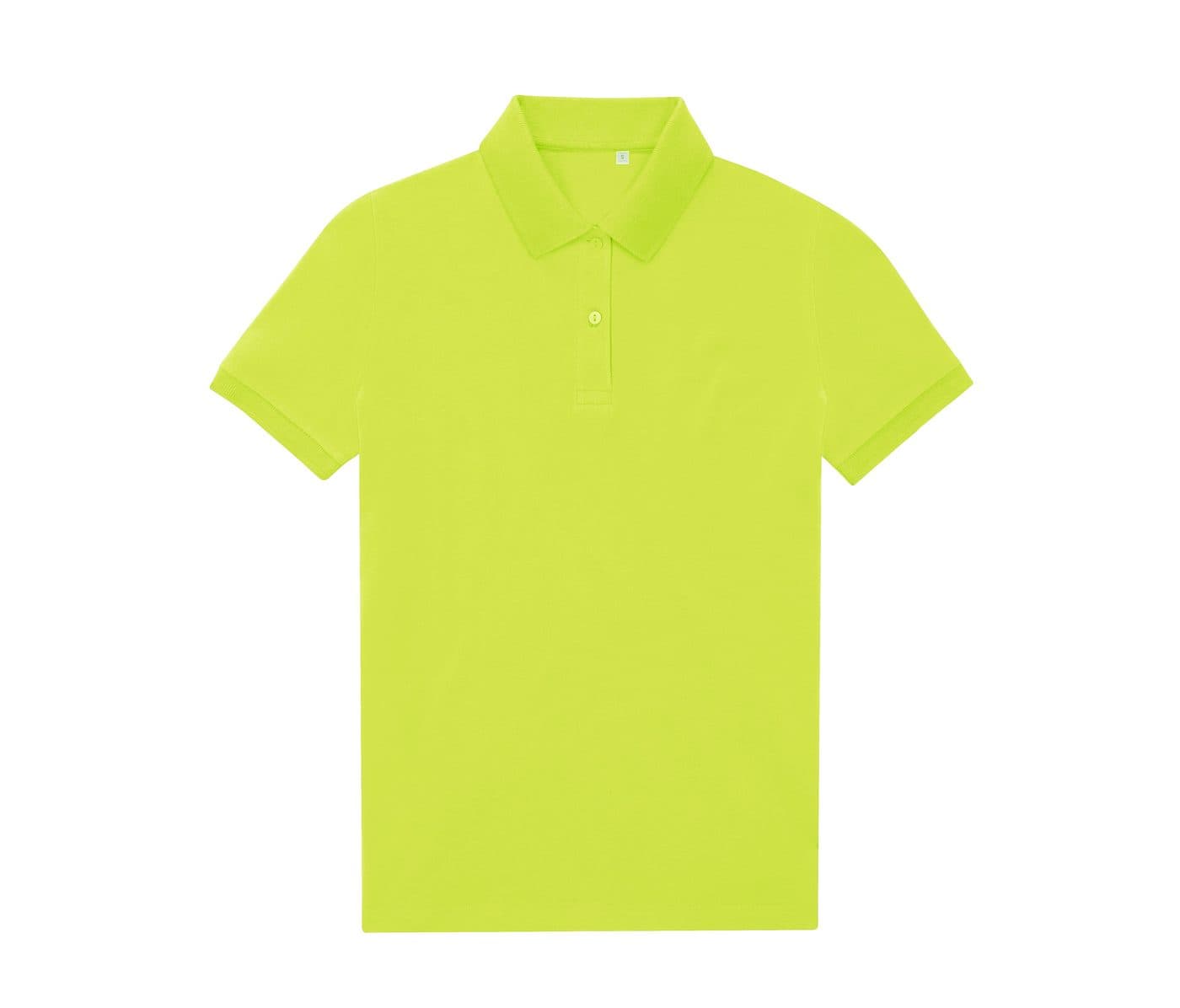 B&C MY ECO POLO 65/35 /WOMEN coloris Vert citron acidulé