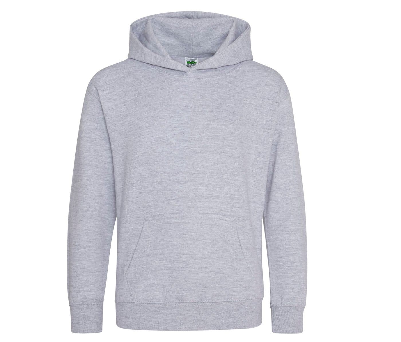 KIDS HOODIE coloris Gris chiné