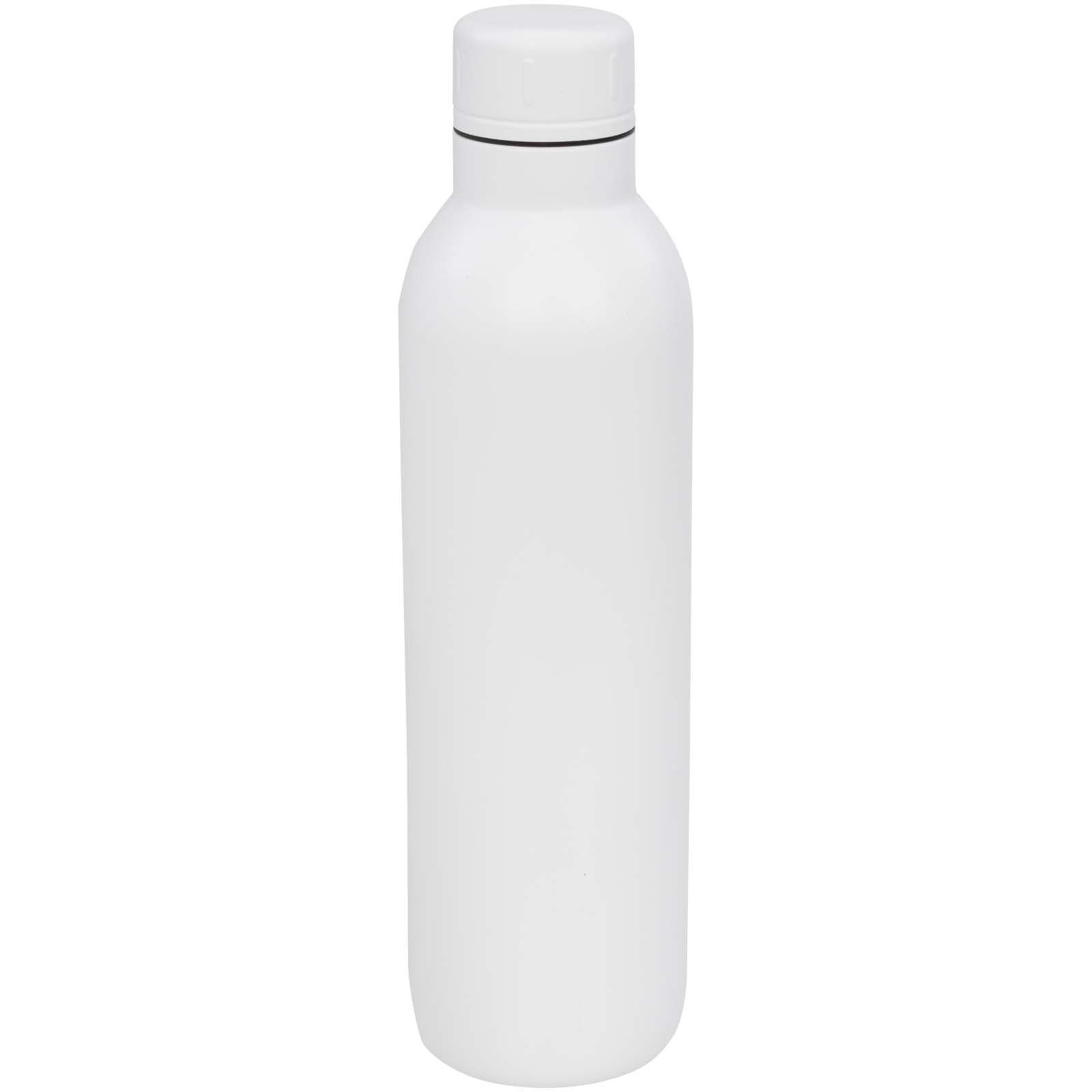 Bouteille de sport de 510ml avec isolation par le vide et couche de cuivre Odin coloris Blanc