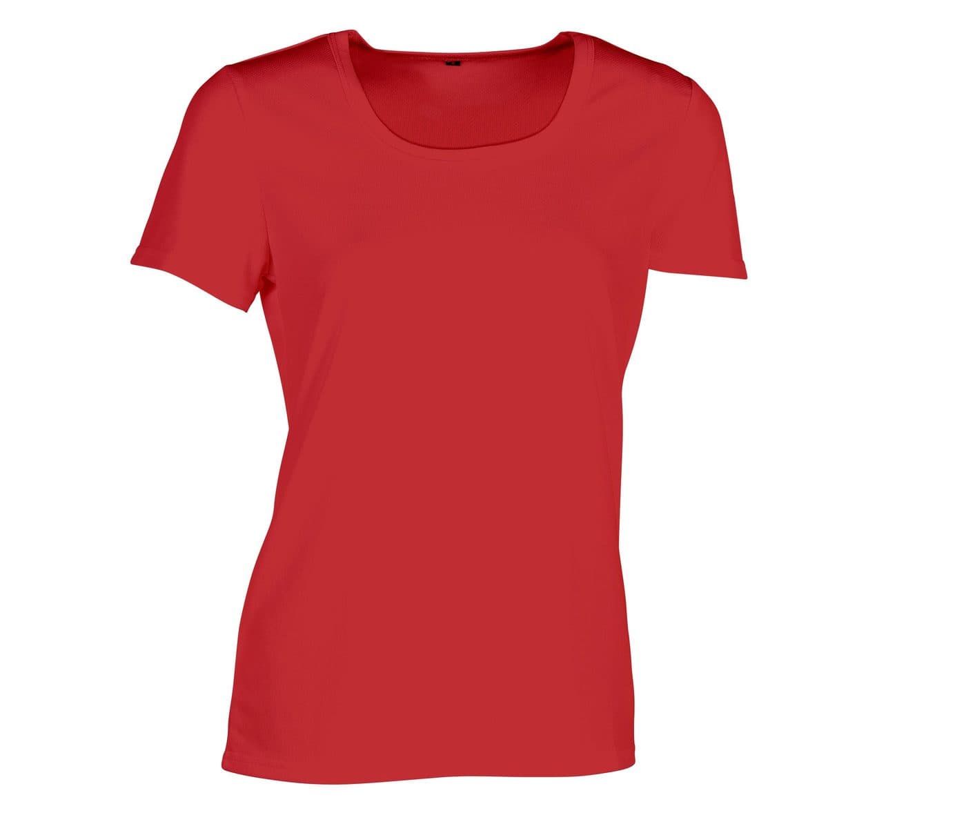 LADIES' NO LABEL SPORT TEE-SHIRT coloris Rouge