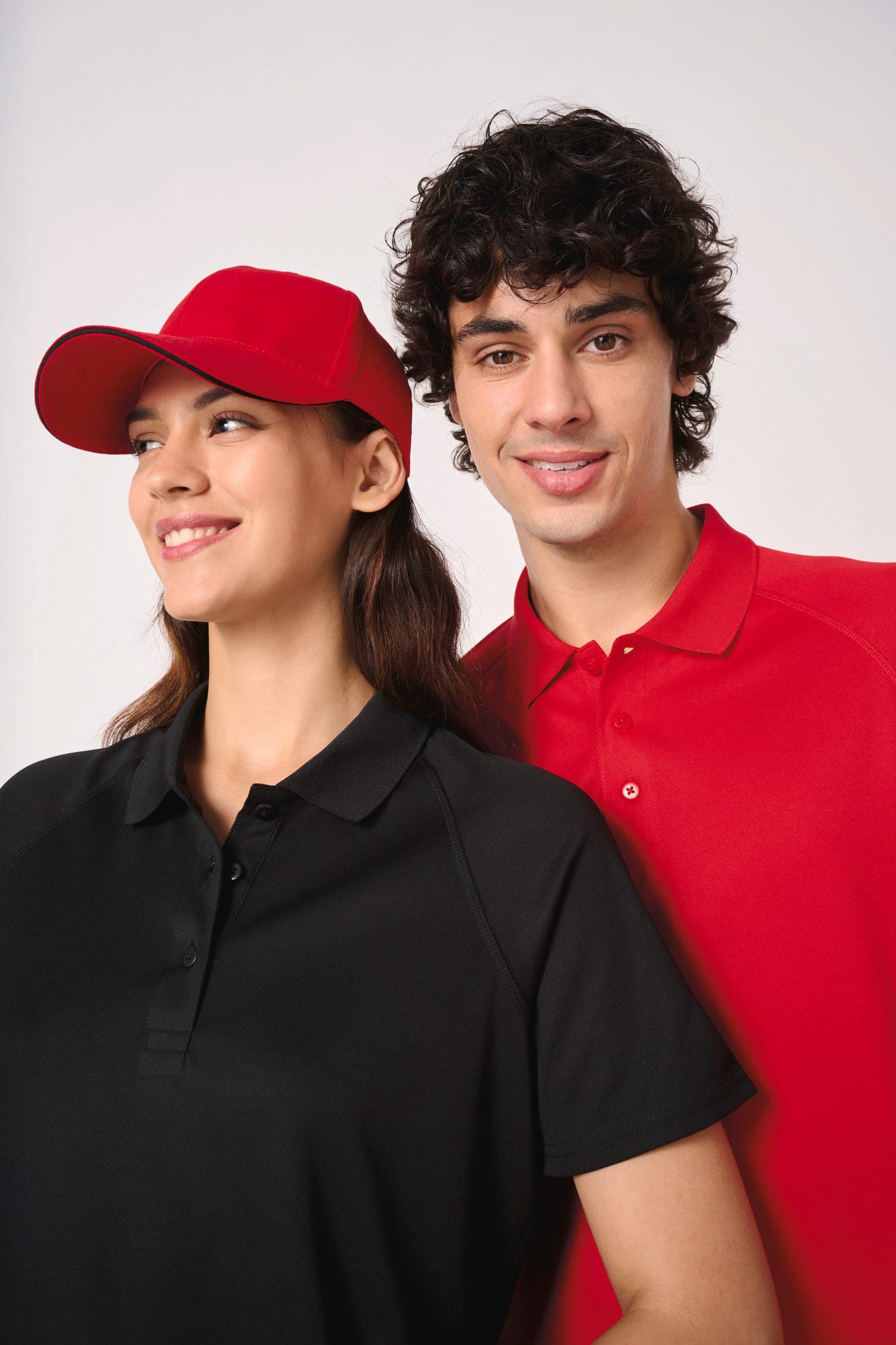 Polo sport femme en situation