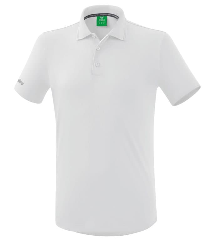 Polo fonctionnel coloris Blanc