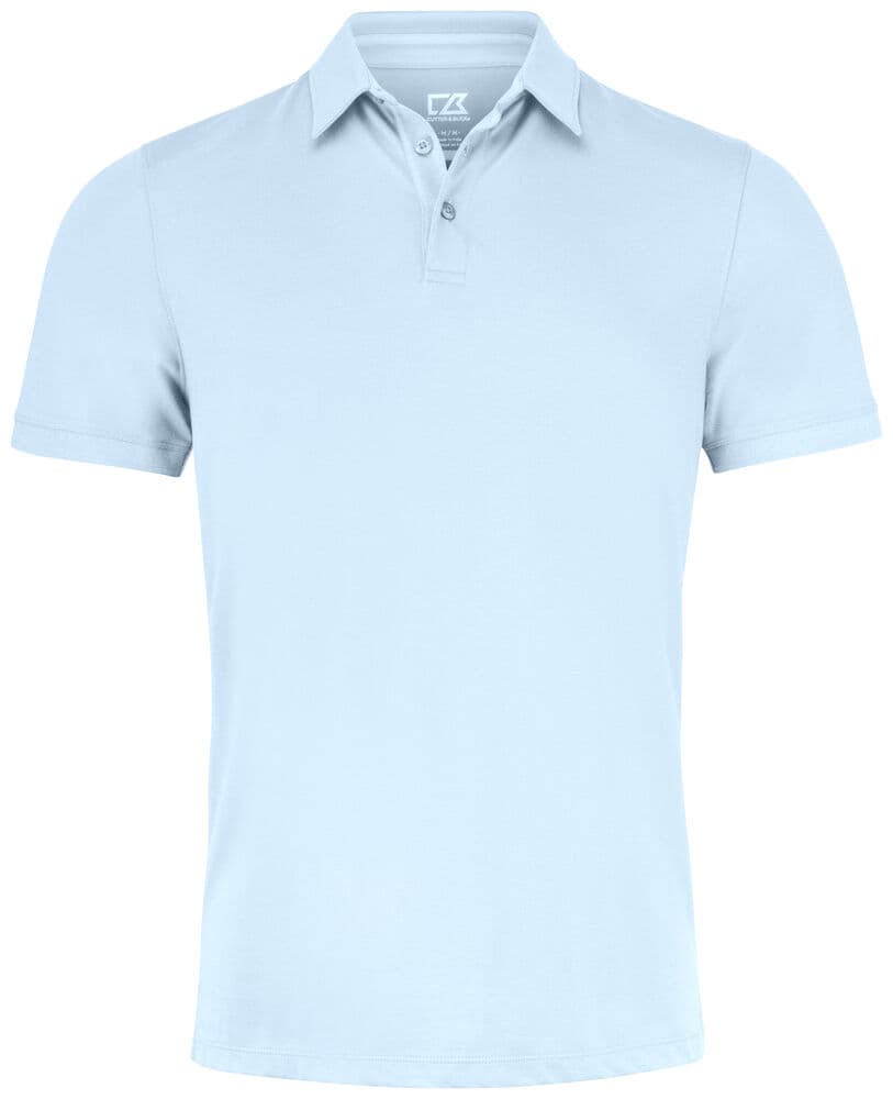 Polo Cutter & Buck Oceanside Stretch homme coloris Bleu céleste