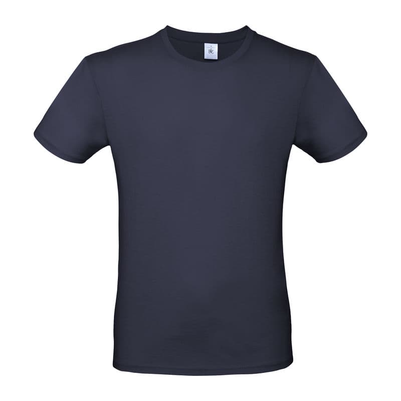 B&C #E150 UNISEX T-SHIRT coloris Marine