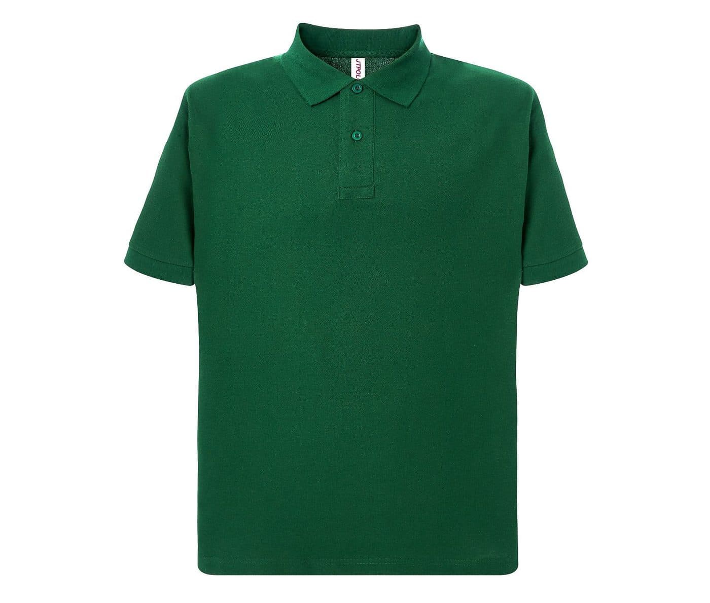 JT POLO coloris Vert bouteille