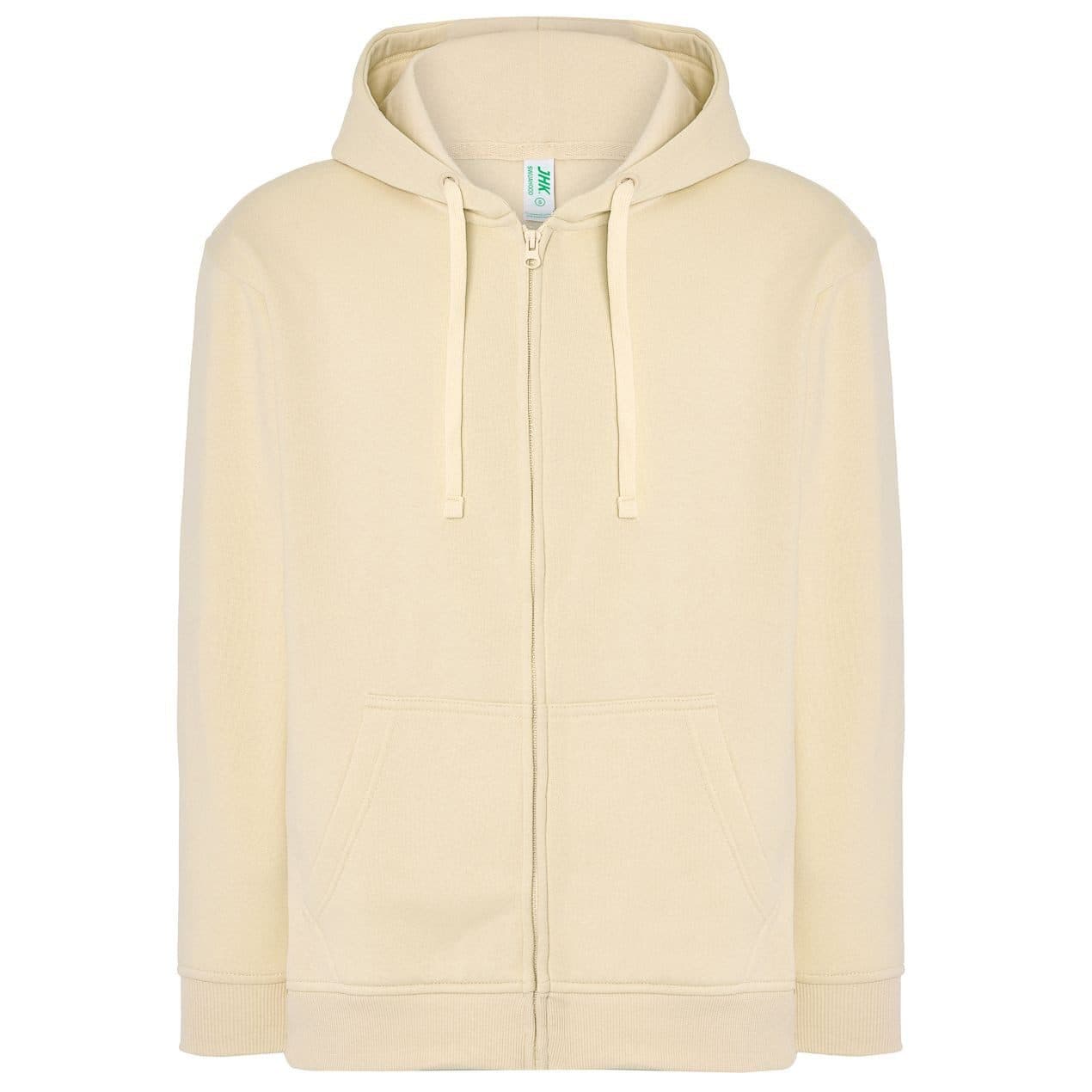 HOODED SWEATSHIRT UNISEX coloris Crème beurre