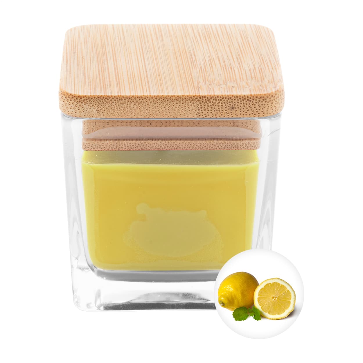 Bougie, pomme verte