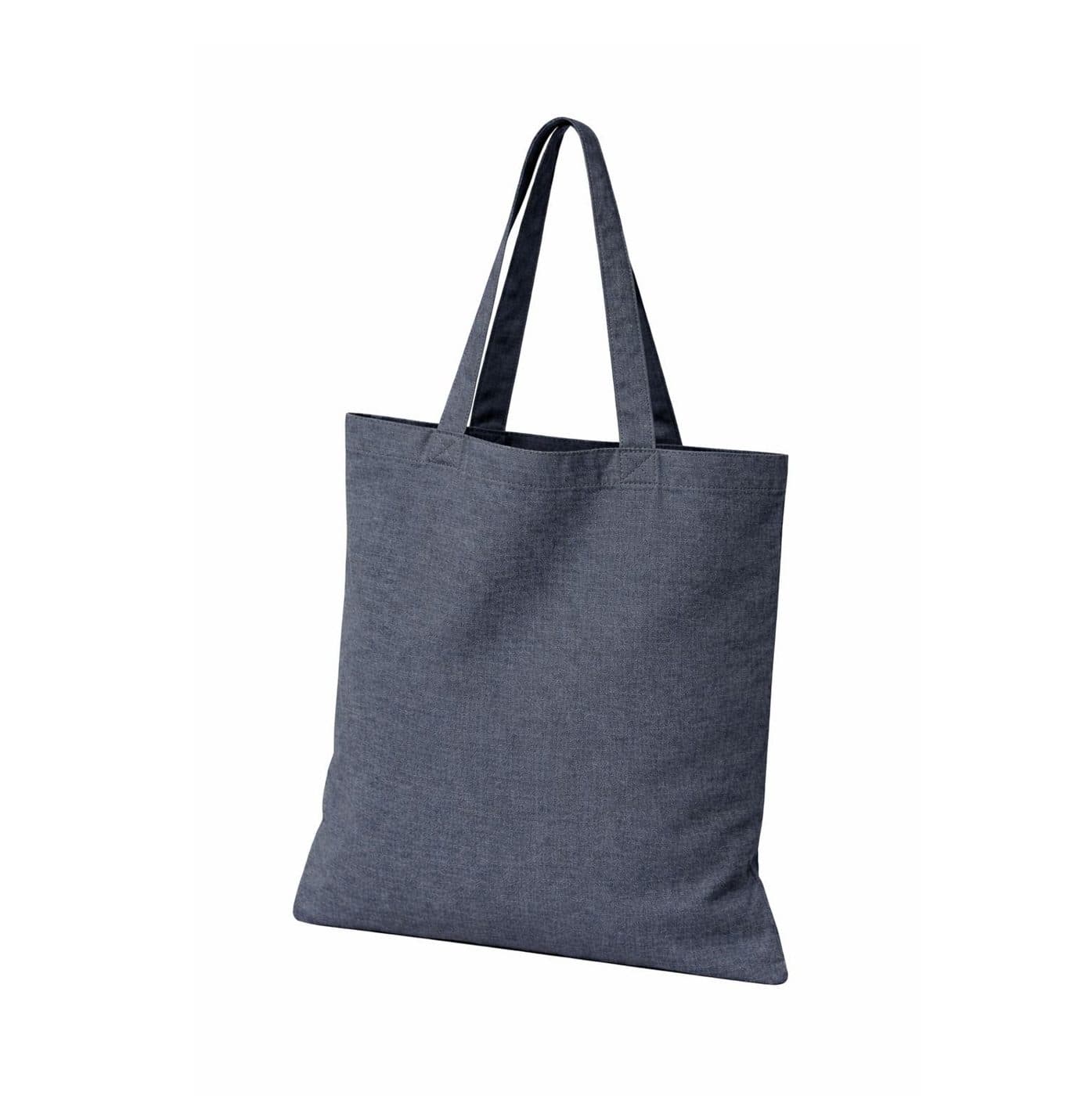RECYCLED COTTON TOTE BAG coloris Noir chiné