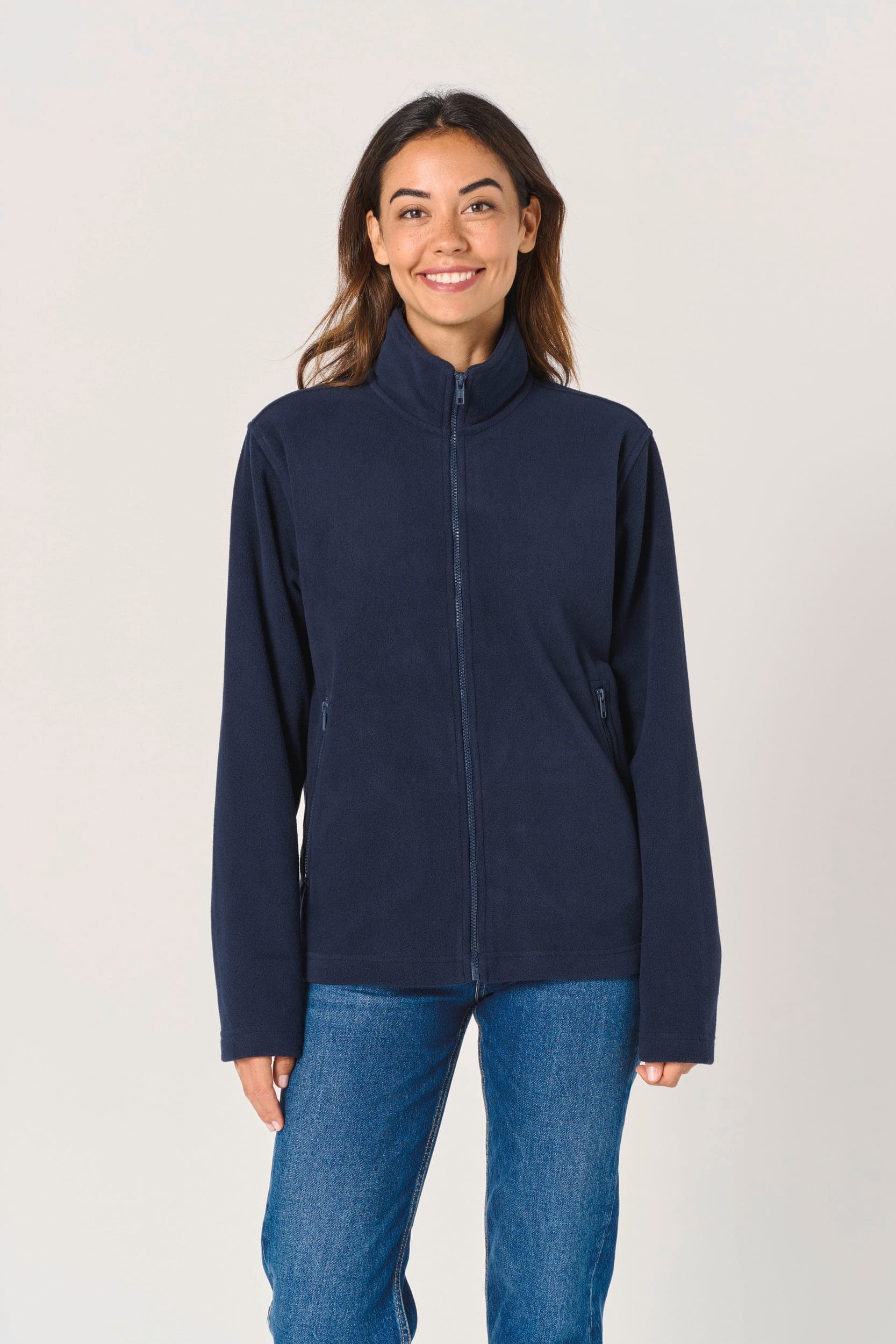 Veste polaire unisexe en situation