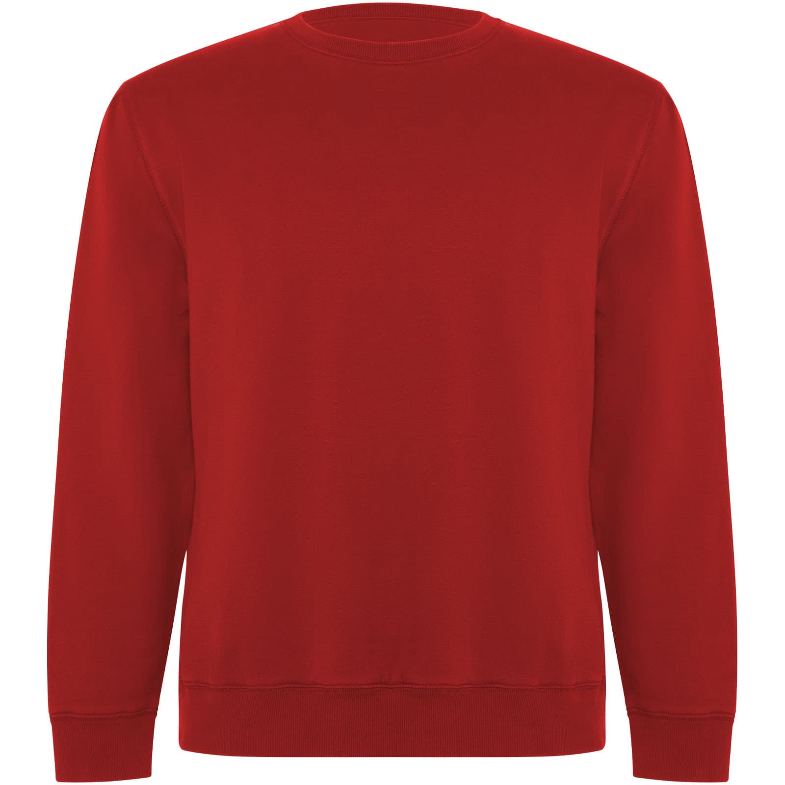 Sweat shirt de 300 g/m² Batian en coton organique coloris Rouge