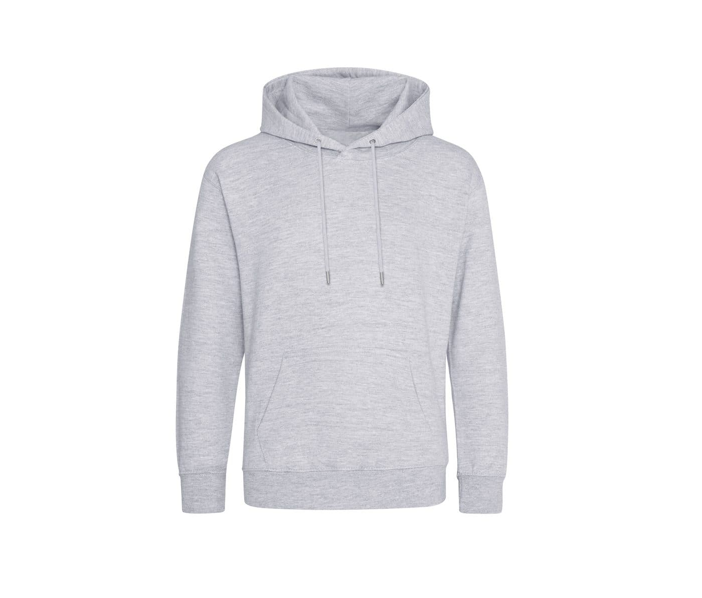 ORGANIC HOODIE coloris Gris chiné