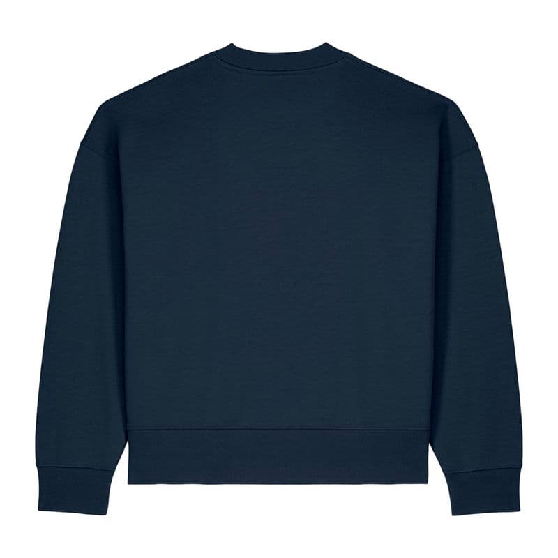 The Ryler unisexe sweatshirt col rond coloris Bleu marine