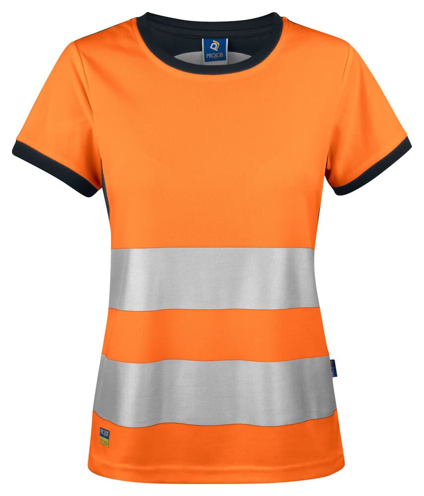 6012 T-SHIRT SIGNALISATION EN ISO 20471 CLASSE 2 FEMME