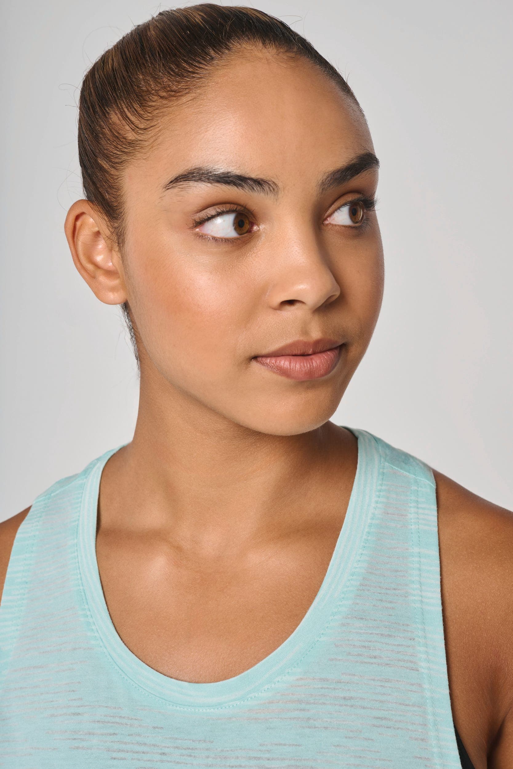 Débardeur sport femme en situation
