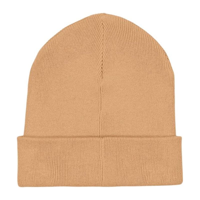 Bonnet côtelé coloris Latte