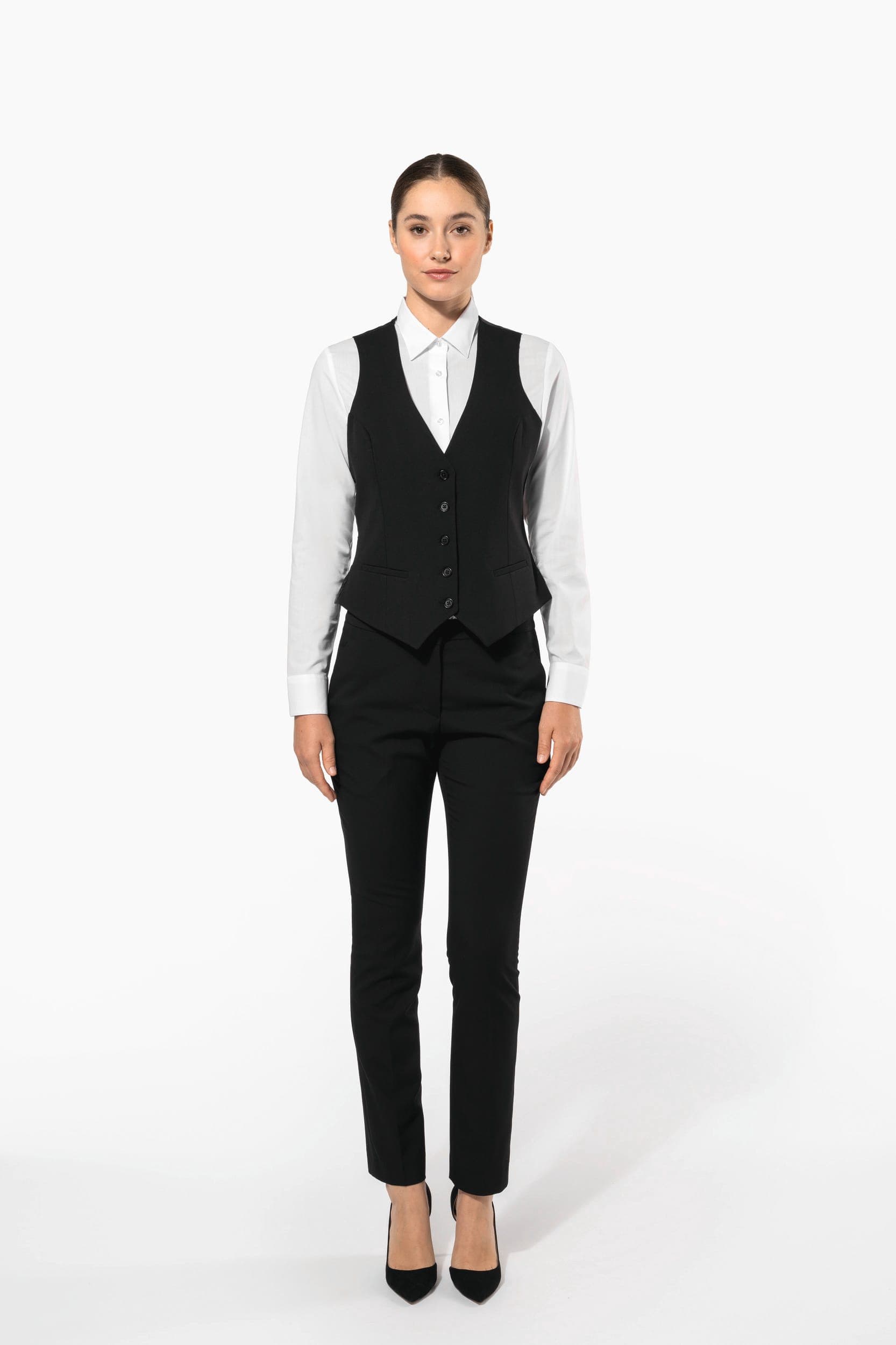Gilet femme en situation