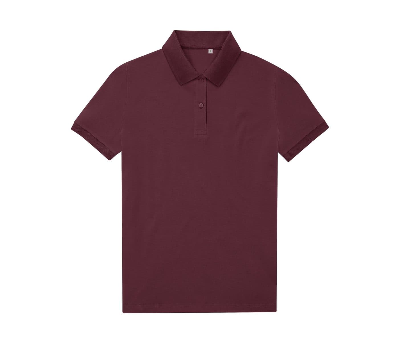 B&C MY ECO POLO 65/35 /WOMEN coloris Bordeaux